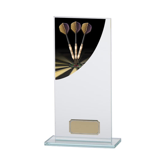 Colour Curve Darts Jade Glass Award 200mm