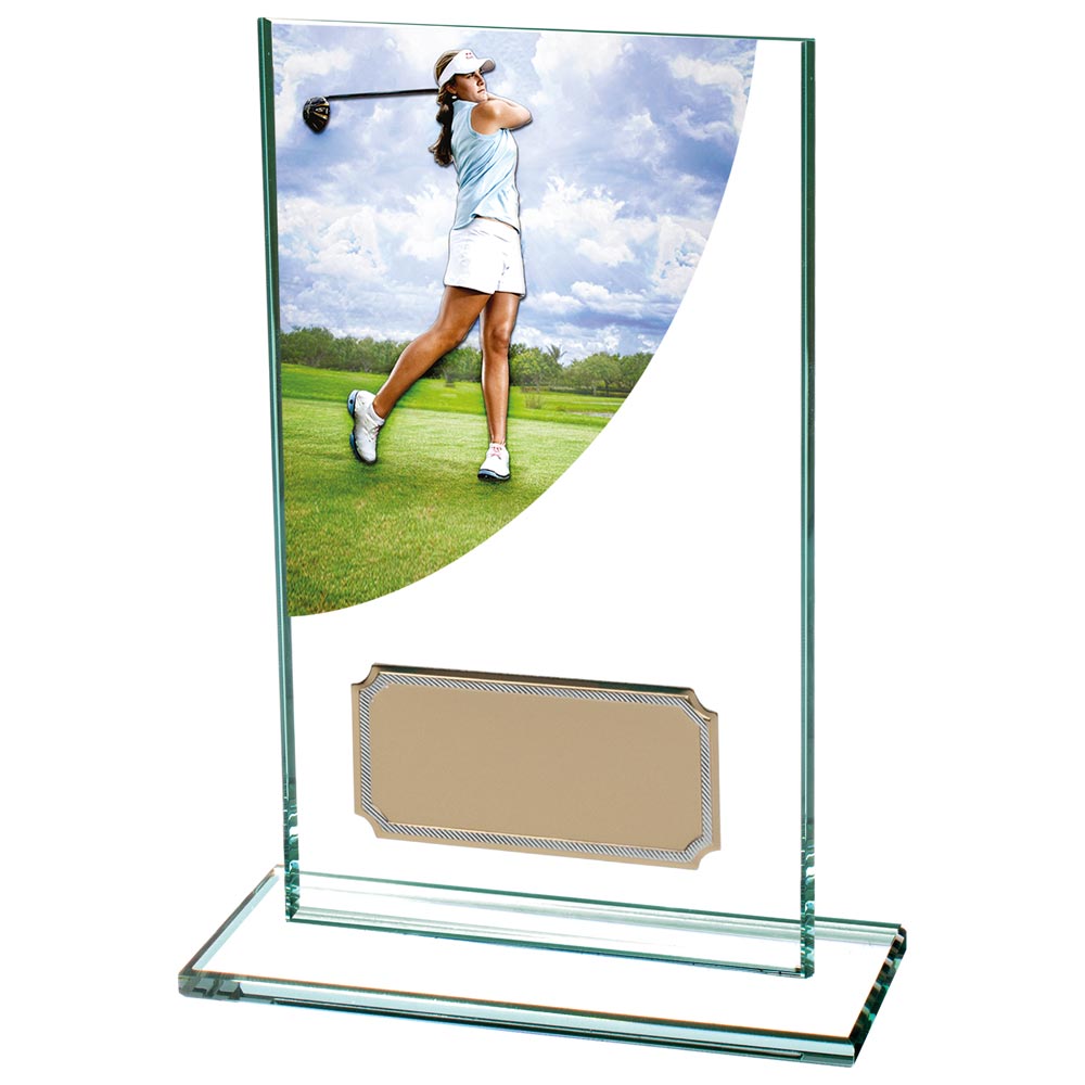 Colour Curve Golf Female Jade Glass 140mm