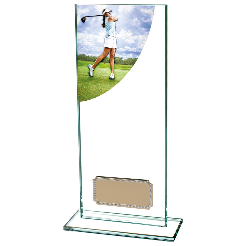 Colour Curve Golf Female Jade Glass 200mm