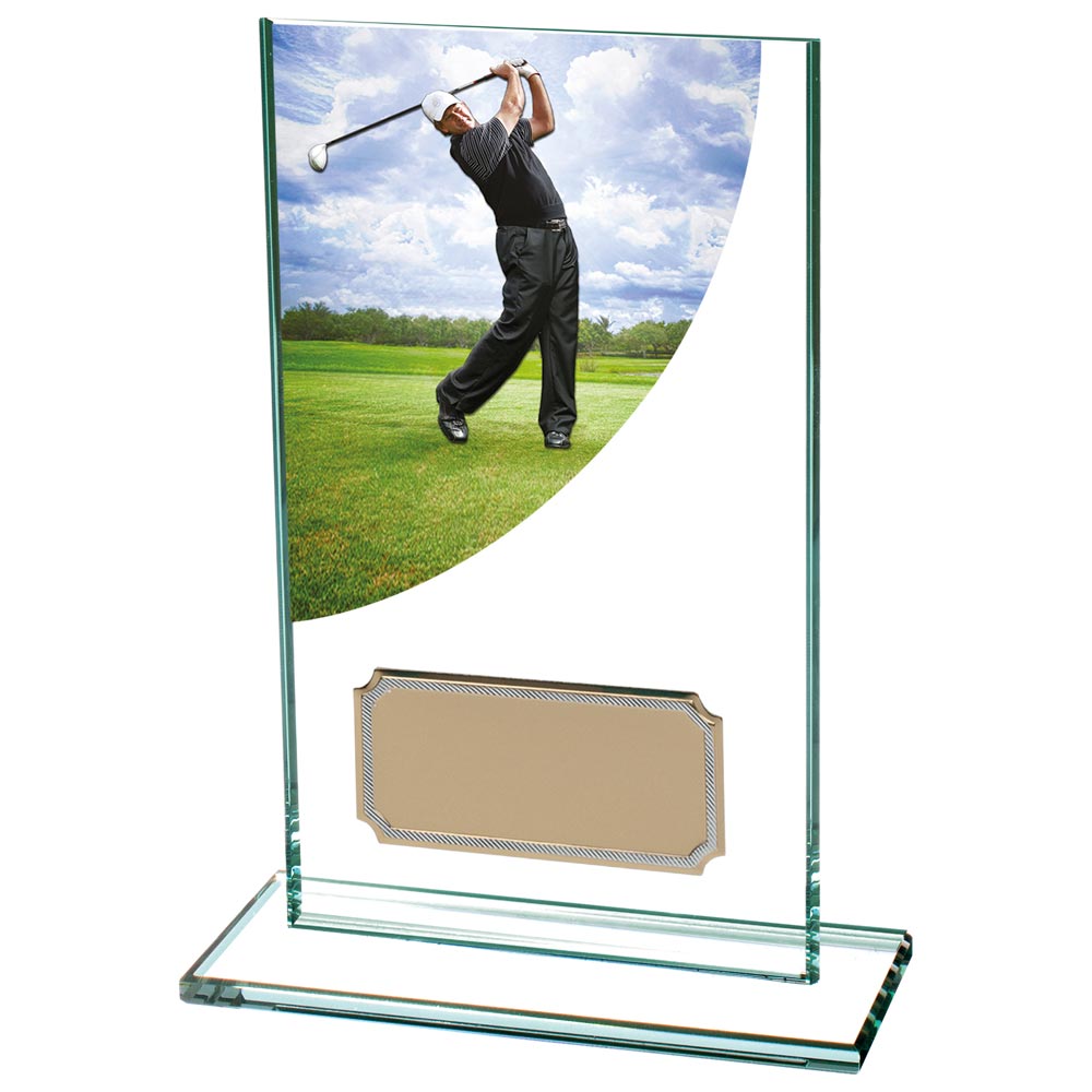 Colour Curve Golf Male Jade Glass 140mm