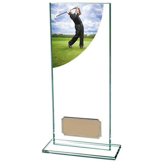 Colour Curve Golf Male Jade Glass 200mm