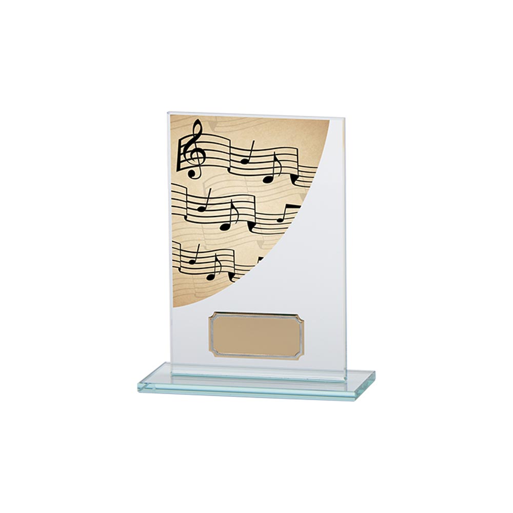 Colour Curve Music Jade Glass Award 140mm