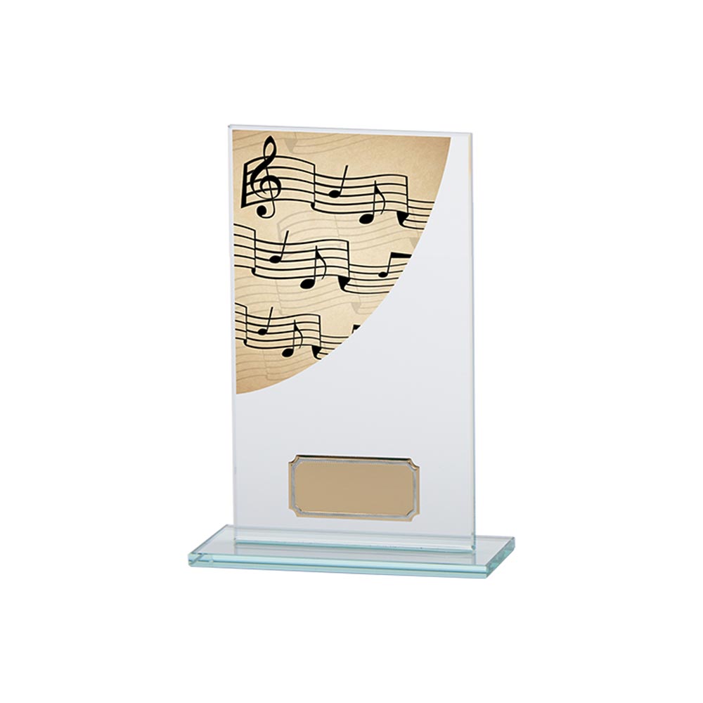 Colour Curve Music Jade Glass Award 160mm