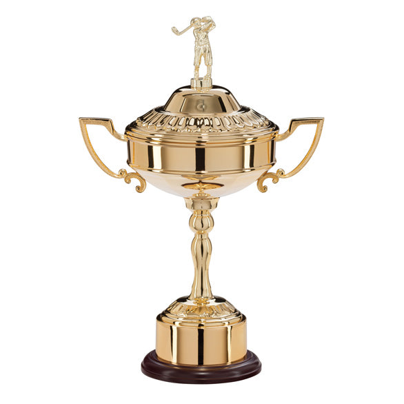 Sterling Golf Gold Plated Cup 310mm