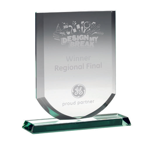 Jade Glass Shield (10Mm Thick) - 8In