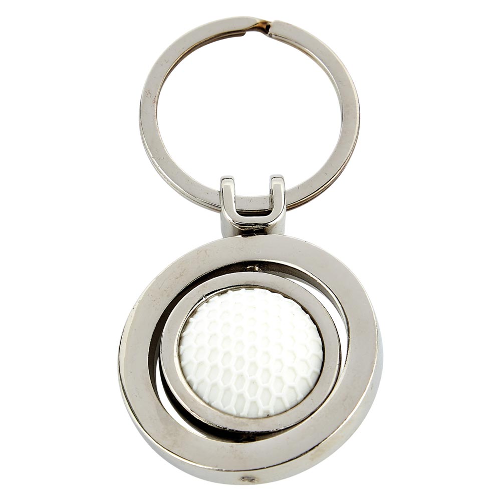 Driver Spinner Golf Keyring 35mm