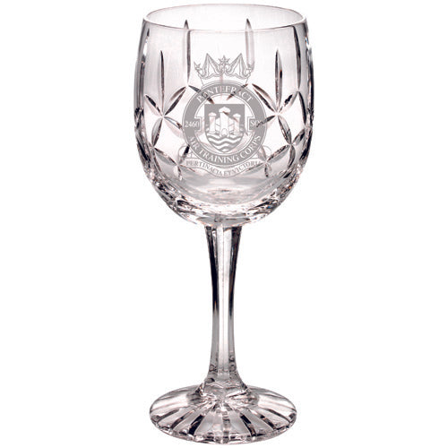 200Ml Classic Wine Glass Blank Panel - 7.25In