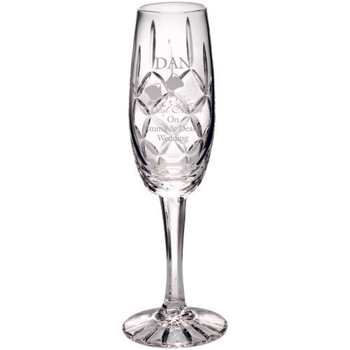 140Ml Classic Champagne Flute Blank Panel - 8In