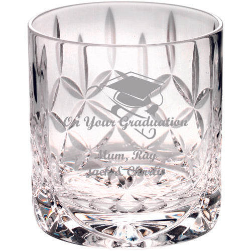 290Ml Whiskey Glass Blank Panel - 3.25In