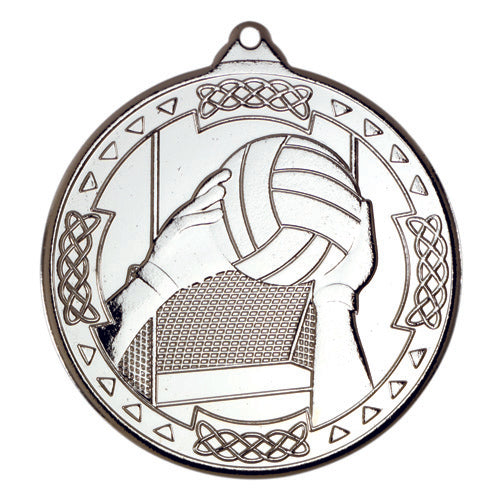 Gaelic Football Celtic Medal Silver - 2In