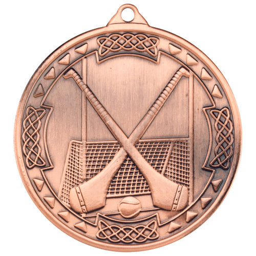 Hurling Celtic Medal Bronze - 2In