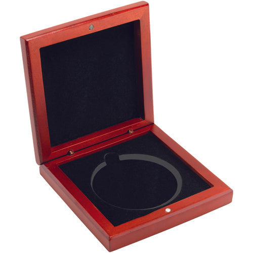 Rosewood Medal Box (60Mm Recess) - 3.75In