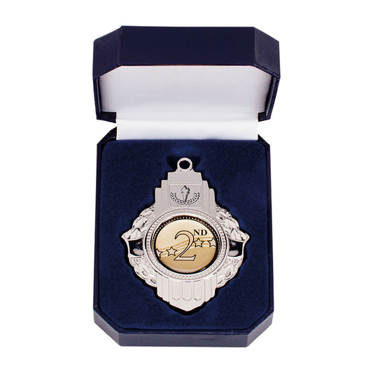 Vitoria Medal In Box Silver 90mm