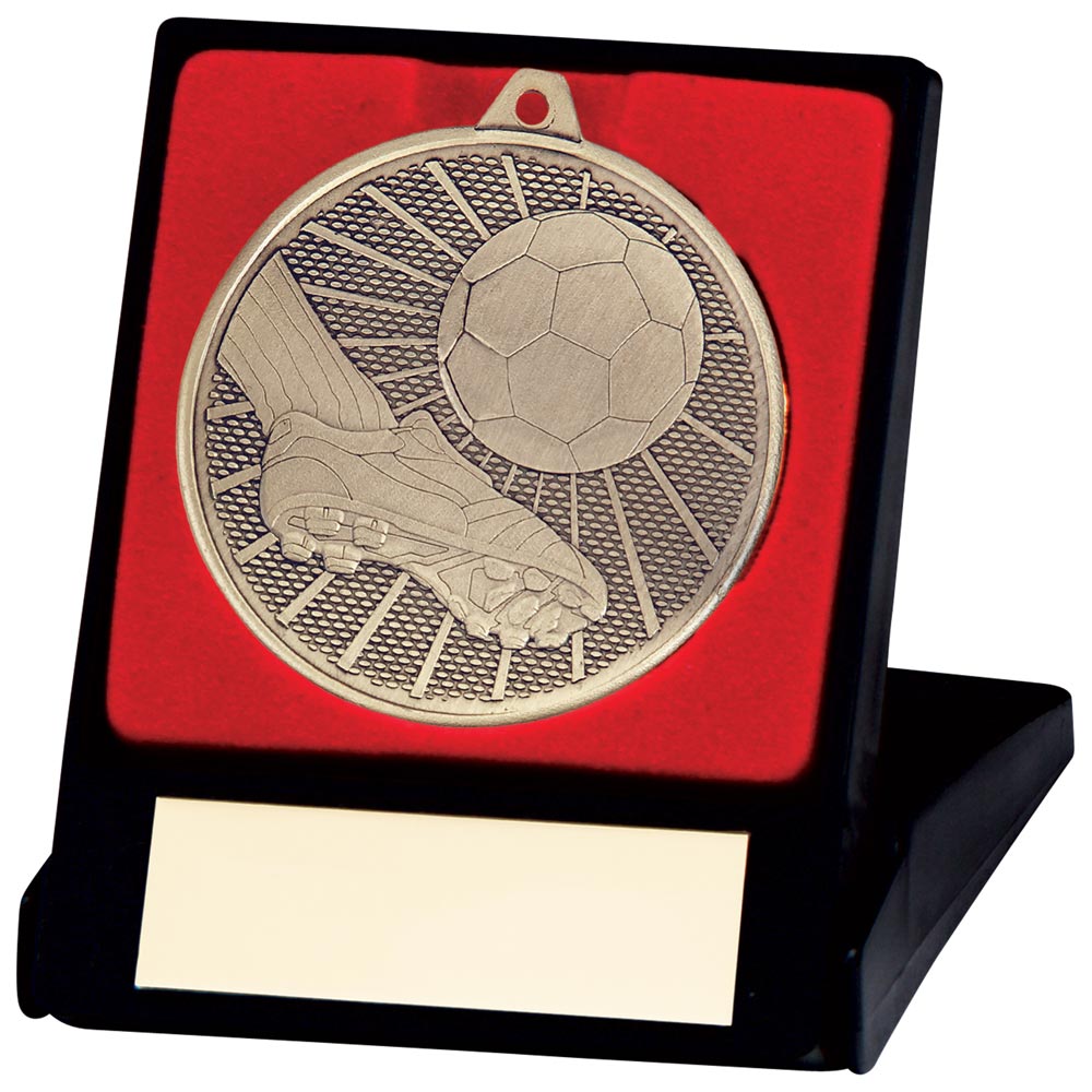 Formation Football Medal & Box Gold 50mm