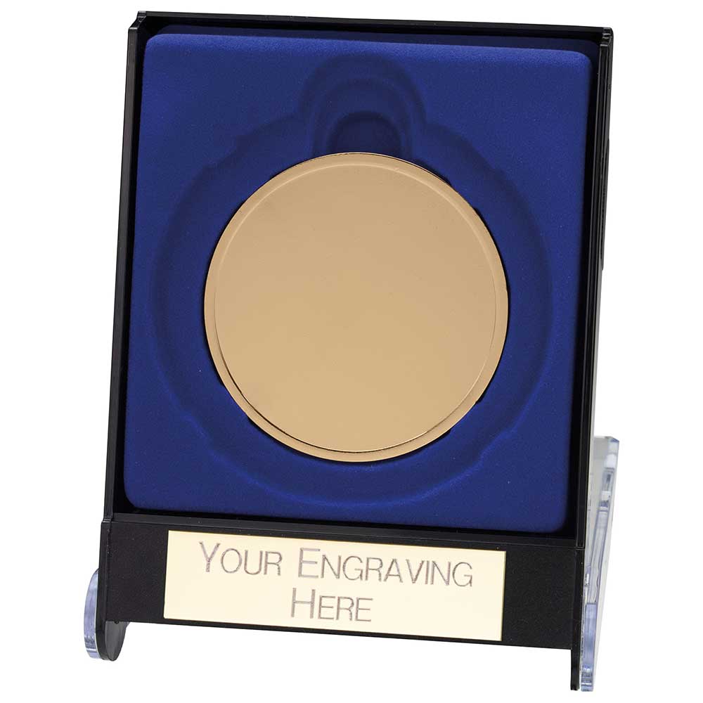 Ovation Matrix Medallion & Box Antique Gold 105mm