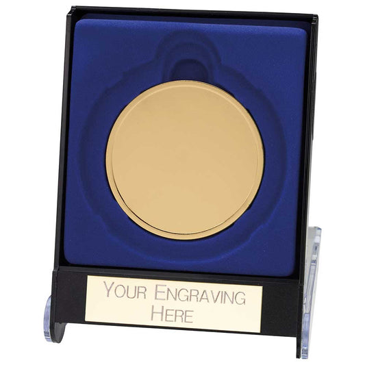 Ovation Matrix Medallion & Box Silver 105mm