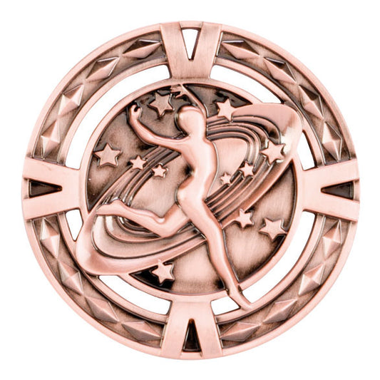 V-Tech Series Medal - Dancing Bronze 60mm