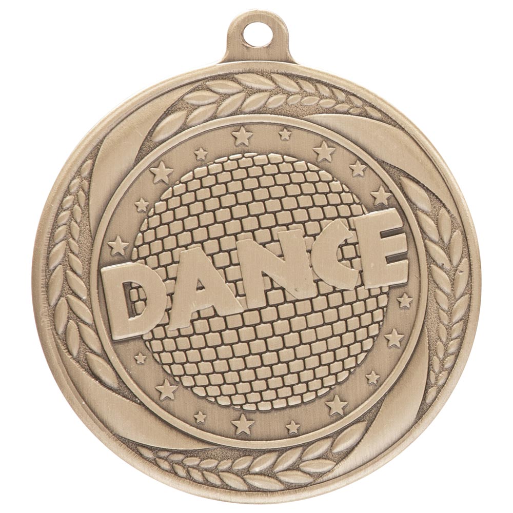 Typhoon Dance Medal Gold 55mm