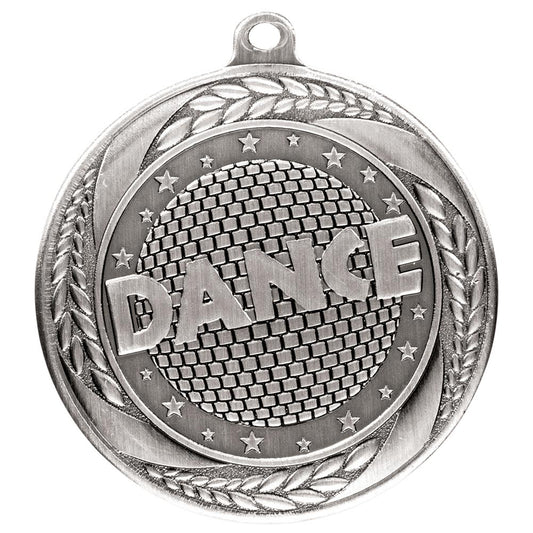 Typhoon Dance Medal Silver 55mm