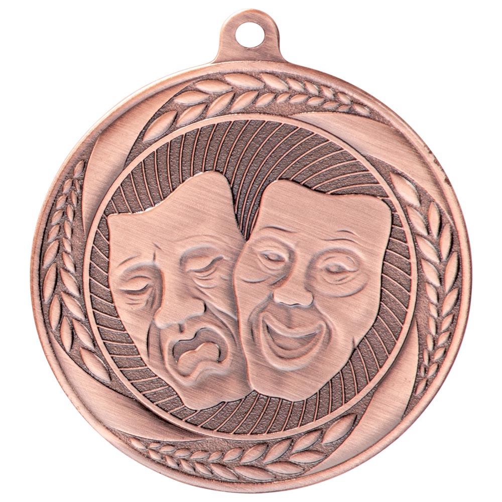 Typhoon Drama Medal Bronze 55mm