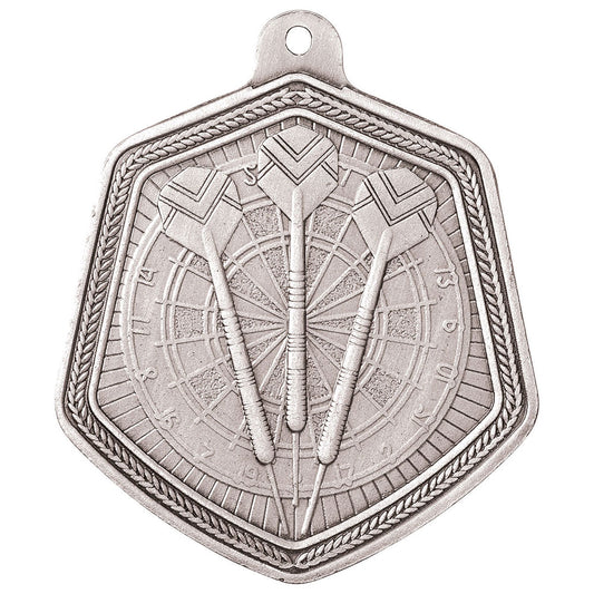 Falcon Darts Medal Silver 65mm