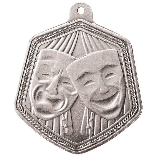 Falcon Drama Medal Silver 65mm