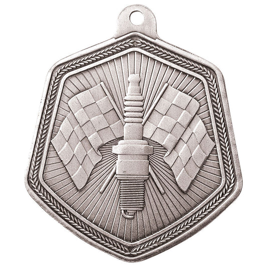 Falcon Motorsports Medal Silver 65mm