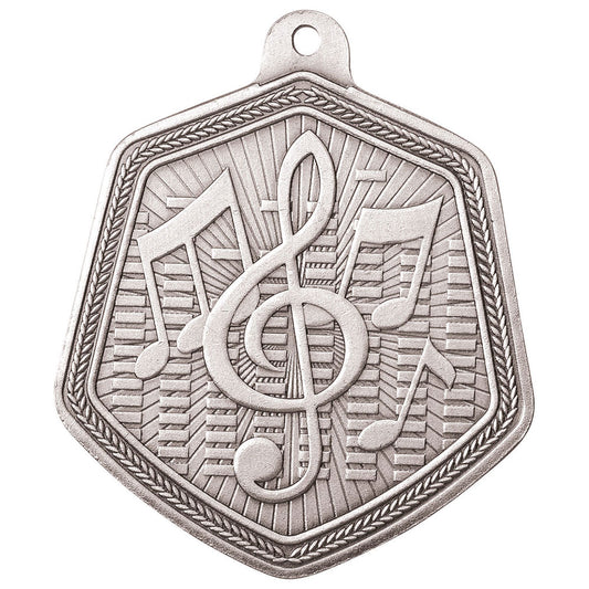 Falcon Music Medal Silver 65mm