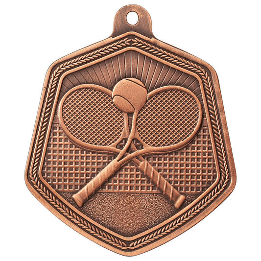 Falcon Tennis Medal Bronze 65mm