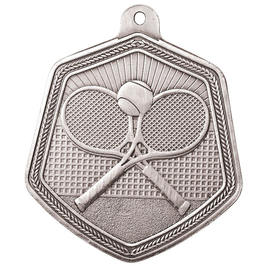 Falcon Tennis Medal Silver 65mm