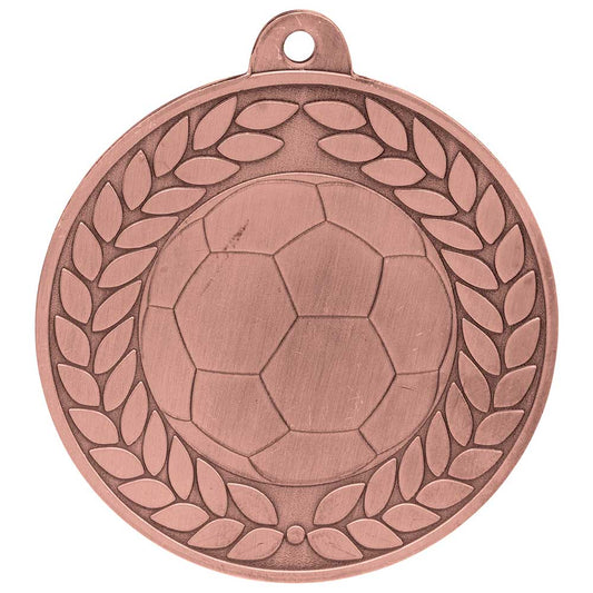 Aviator Football Medal Bronze 50mm