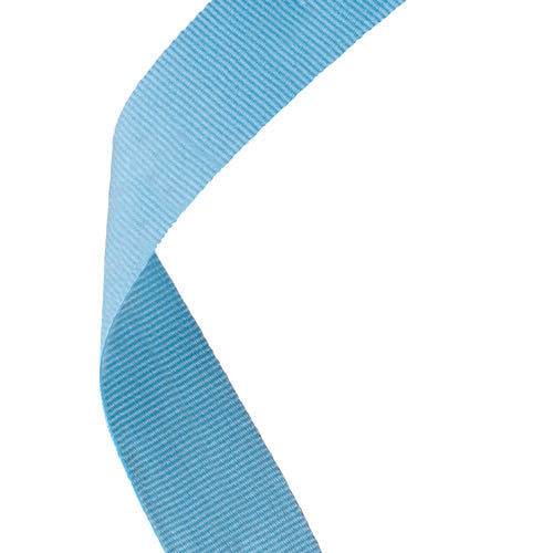 Medal Ribbon Light Blue - 30 X 0.875In