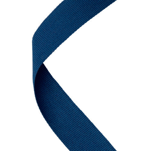 Medal Ribbon Navy Blue - 30 X 0.875In