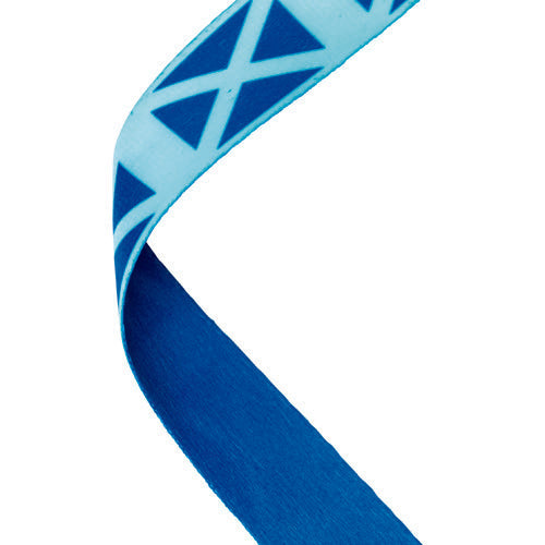 Medal Ribbon Scottish Flag - 30 X 0.875In