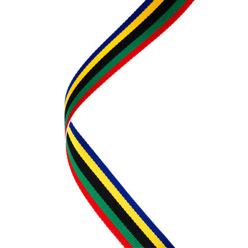 Medal Ribbon Olympic - 30 X 0.875In