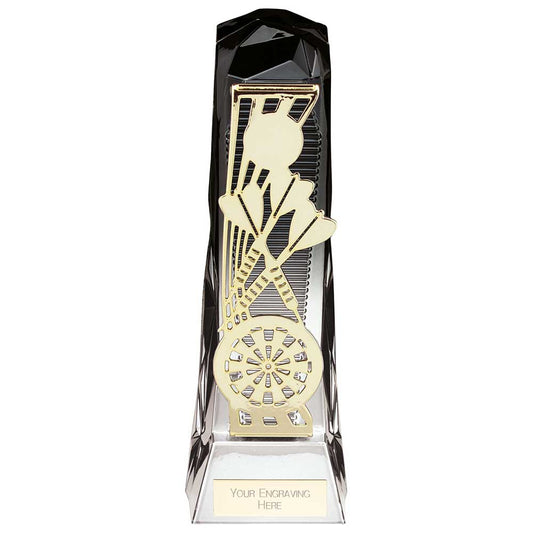 Shard Darts Award Carbon Black & Ice Platinum 230mm