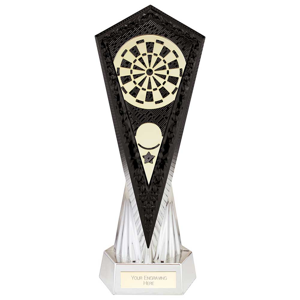 Inferno Darts Award Carbon Black & Ice Platinum 270mm