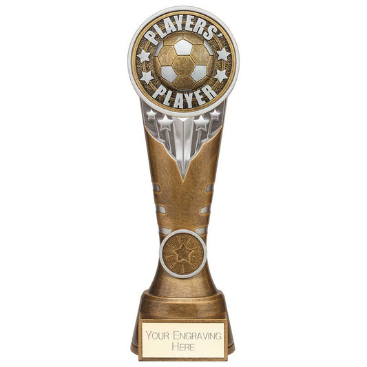 Ikon Tower Players Player Award Antique Silver & Gold 225mm