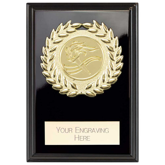 Reward Wreath Plaque Epic Black 80x60mm