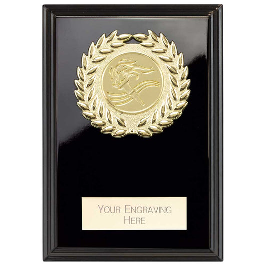Reward Wreath Plaque Epic Black 100x75mm