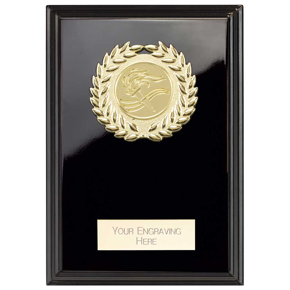 Reward Wreath Plaque Epic Black 125x90mm