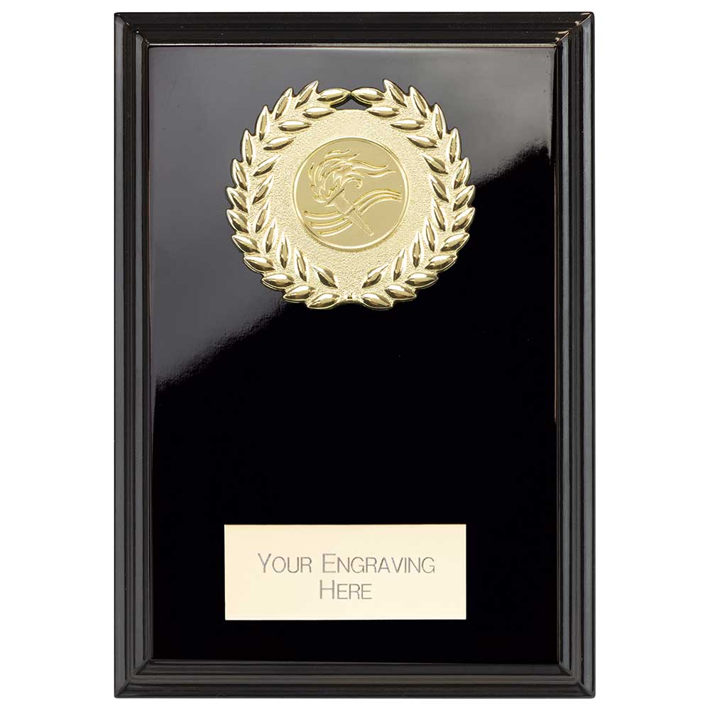 Reward Wreath Plaque Epic Black 175x130mm