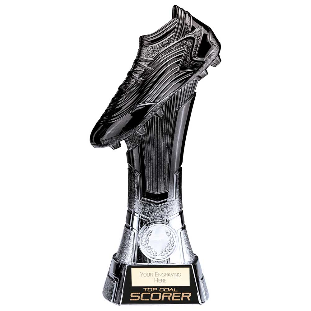 Rapid Strike Top Goal Scorer Carbon Black & Ice Platinum 250mm