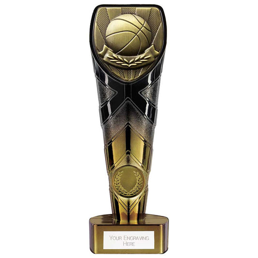 Fusion Cobra Basketball Award Black & Gold 200mm