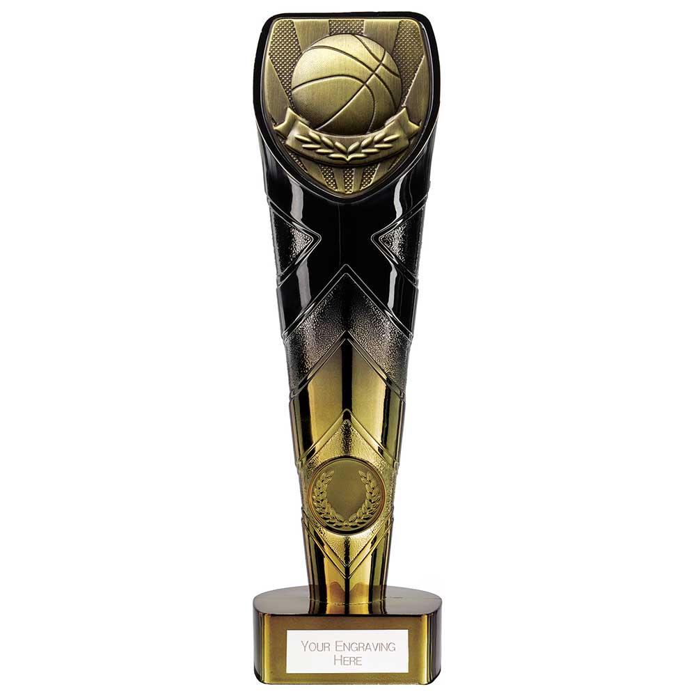 Fusion Cobra Basketball Award Black & Gold 225mm