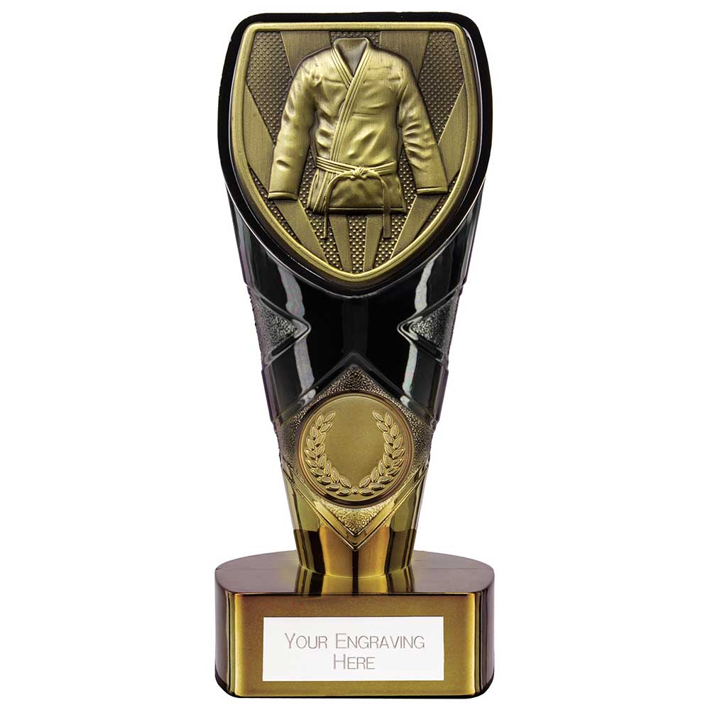 Fusion Cobra Martial Arts Award Black & Gold 150mm