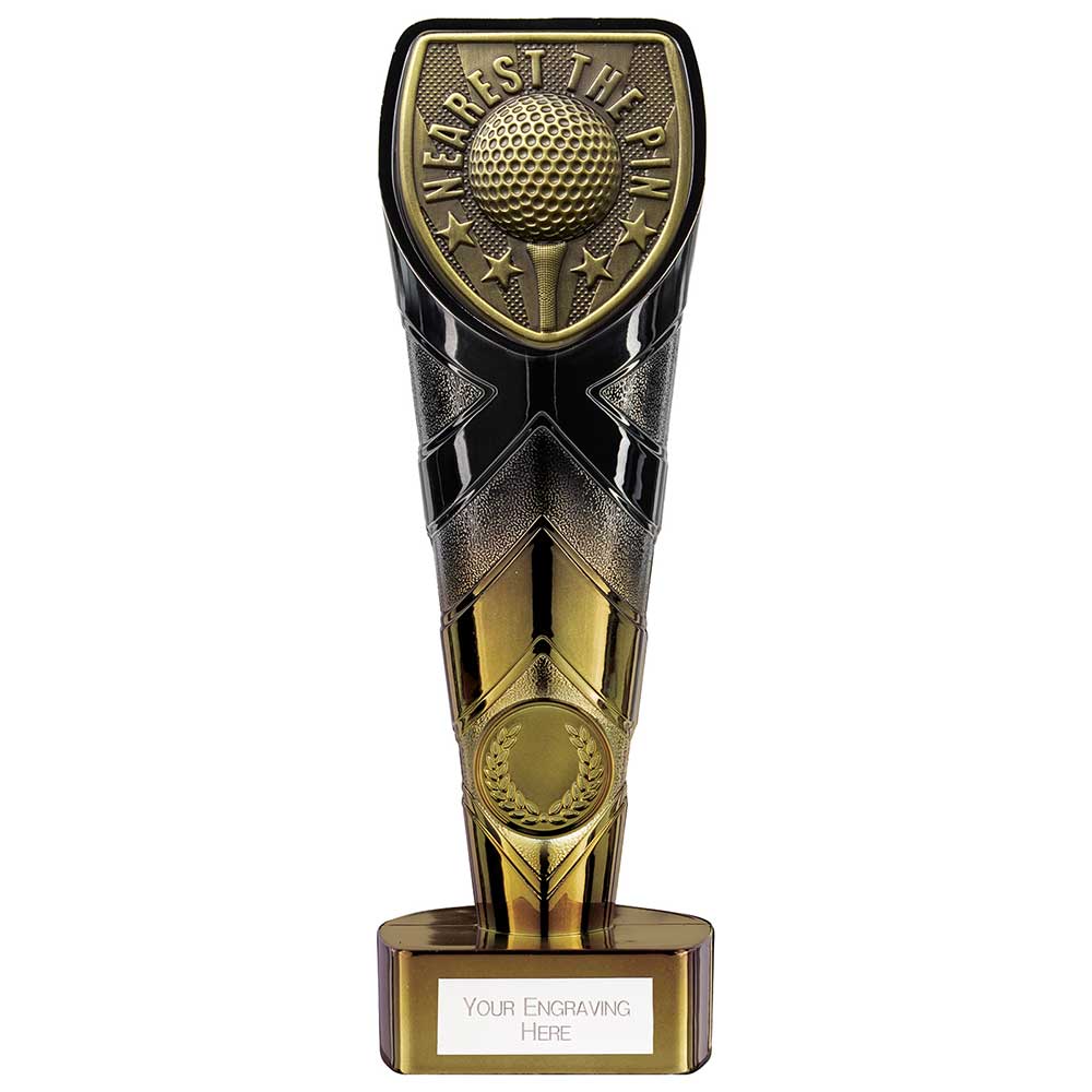 Fusion Cobra Golf Nearest the Pin Award Black & Gold 200mm