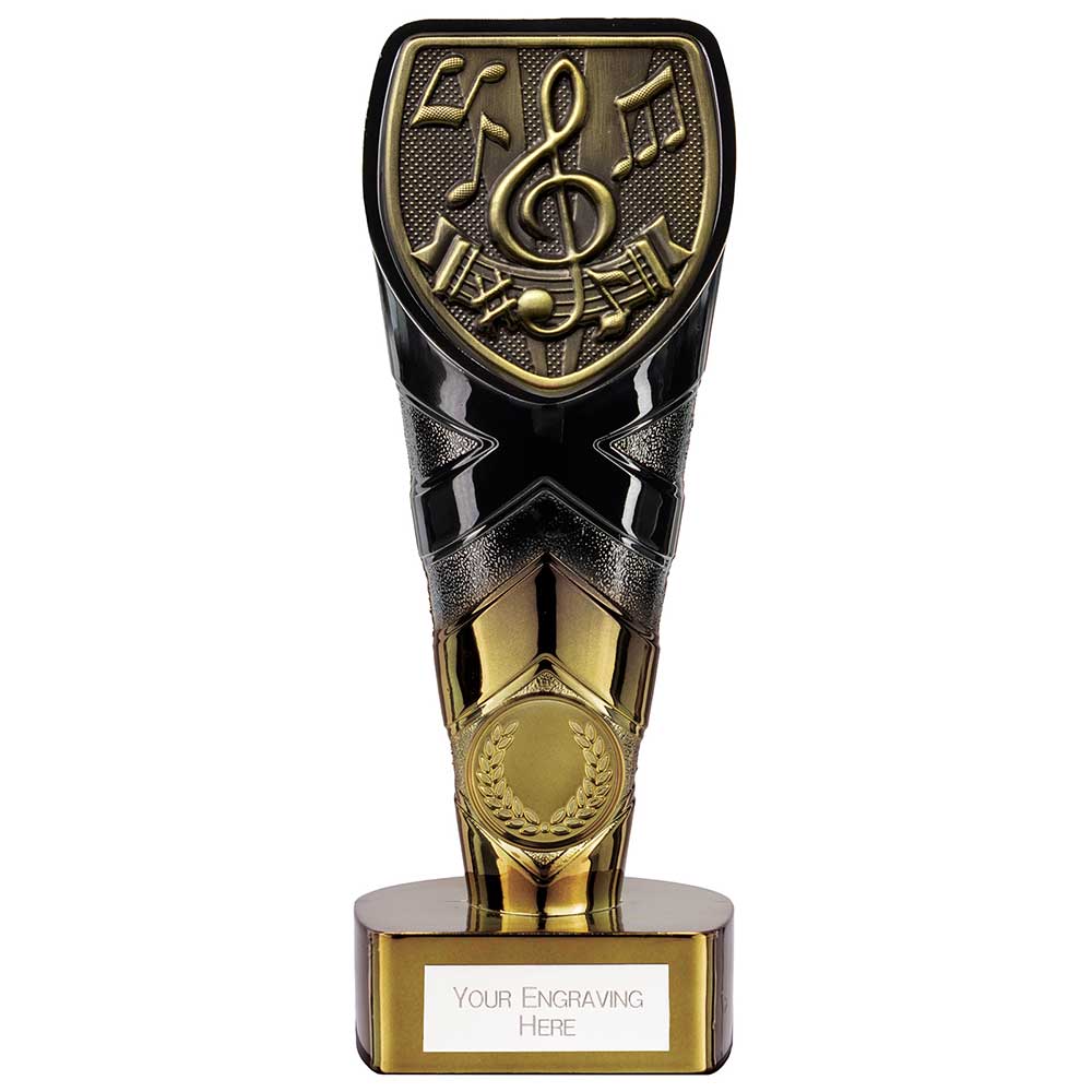 Fusion Cobra Music Award Black & Gold 175mm