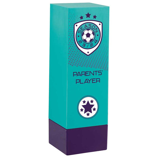 Prodigy Tower Parents Player Award Green & Purple 160mm