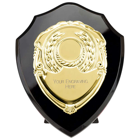 Reward Shield & Front Epic Black & Gold 150mm